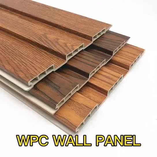 WPC деревянная пластиковая композитная полая квадратная трубка для декоративной панели внутренней перегородки